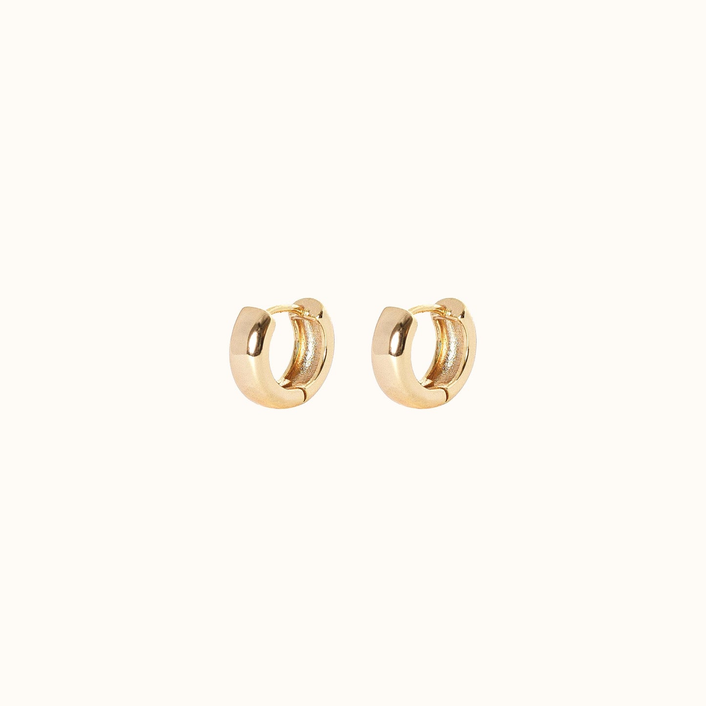Chunky Huggie Hoops
