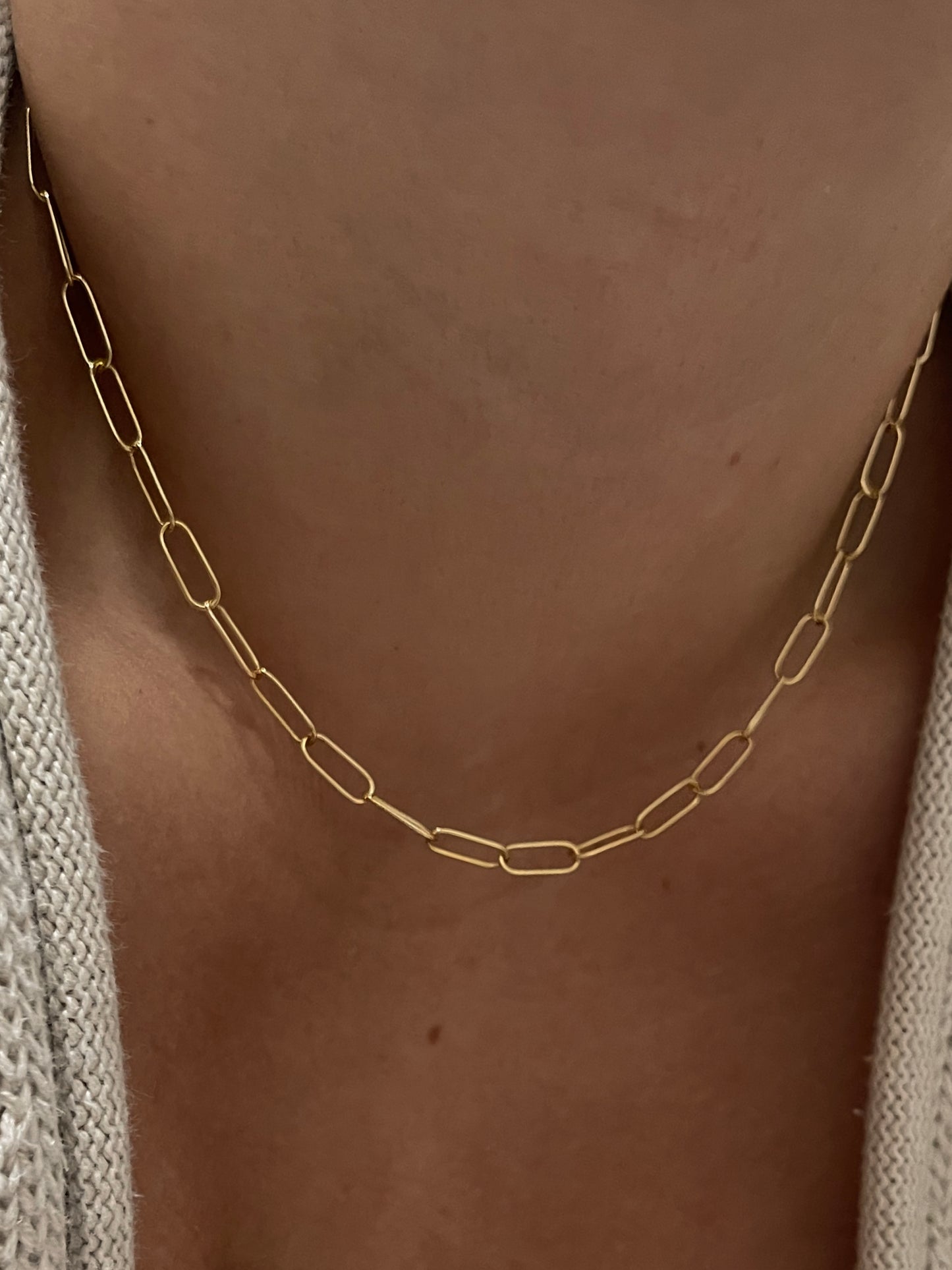 Bold Paperclip Chain