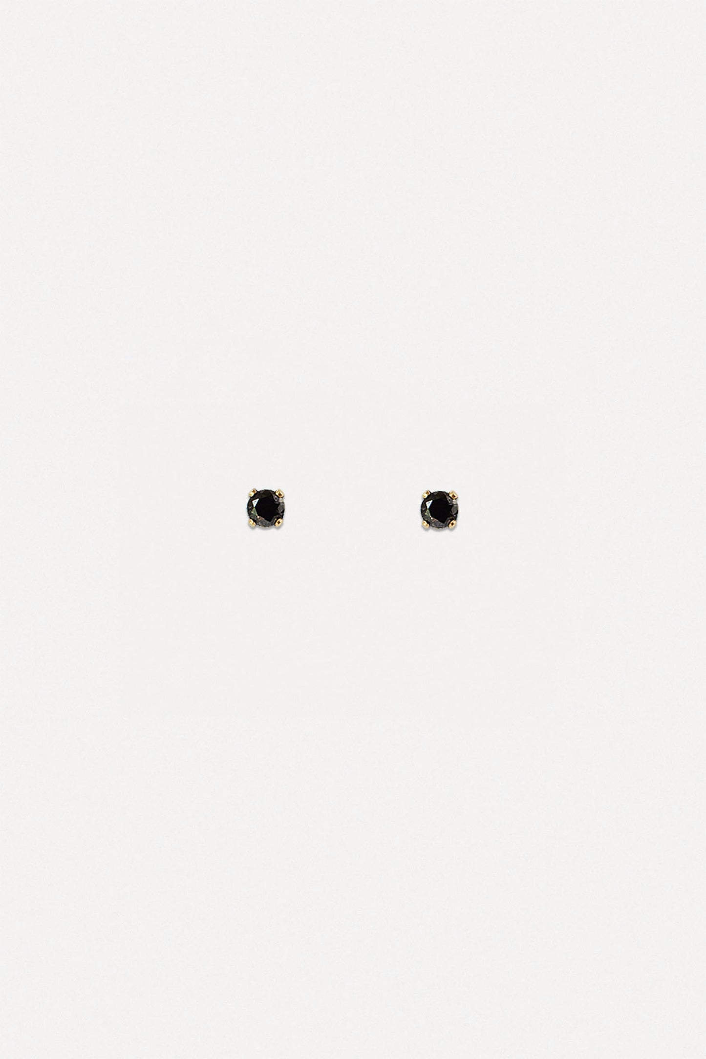 Black Spinel Studs
