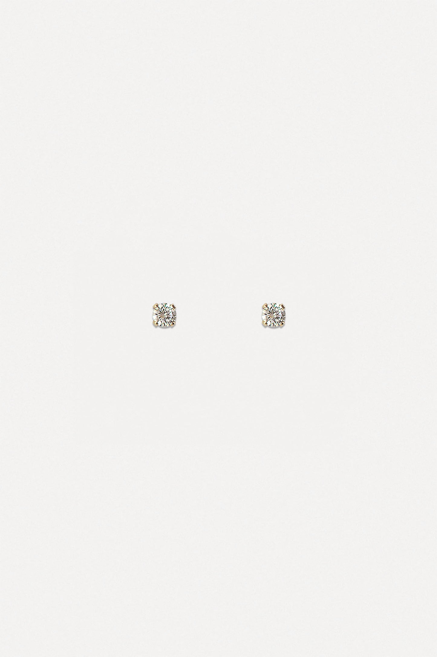 Clear CZ Studs